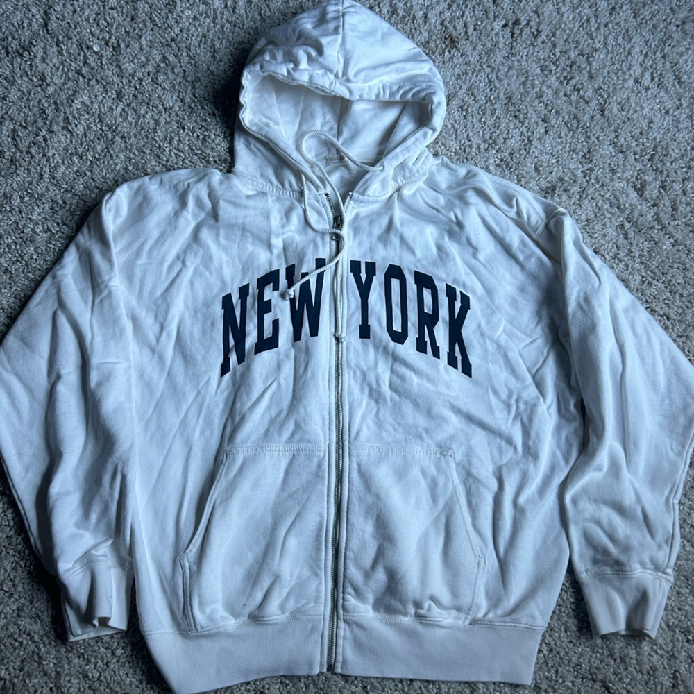 New York brandymelville oversized zip up